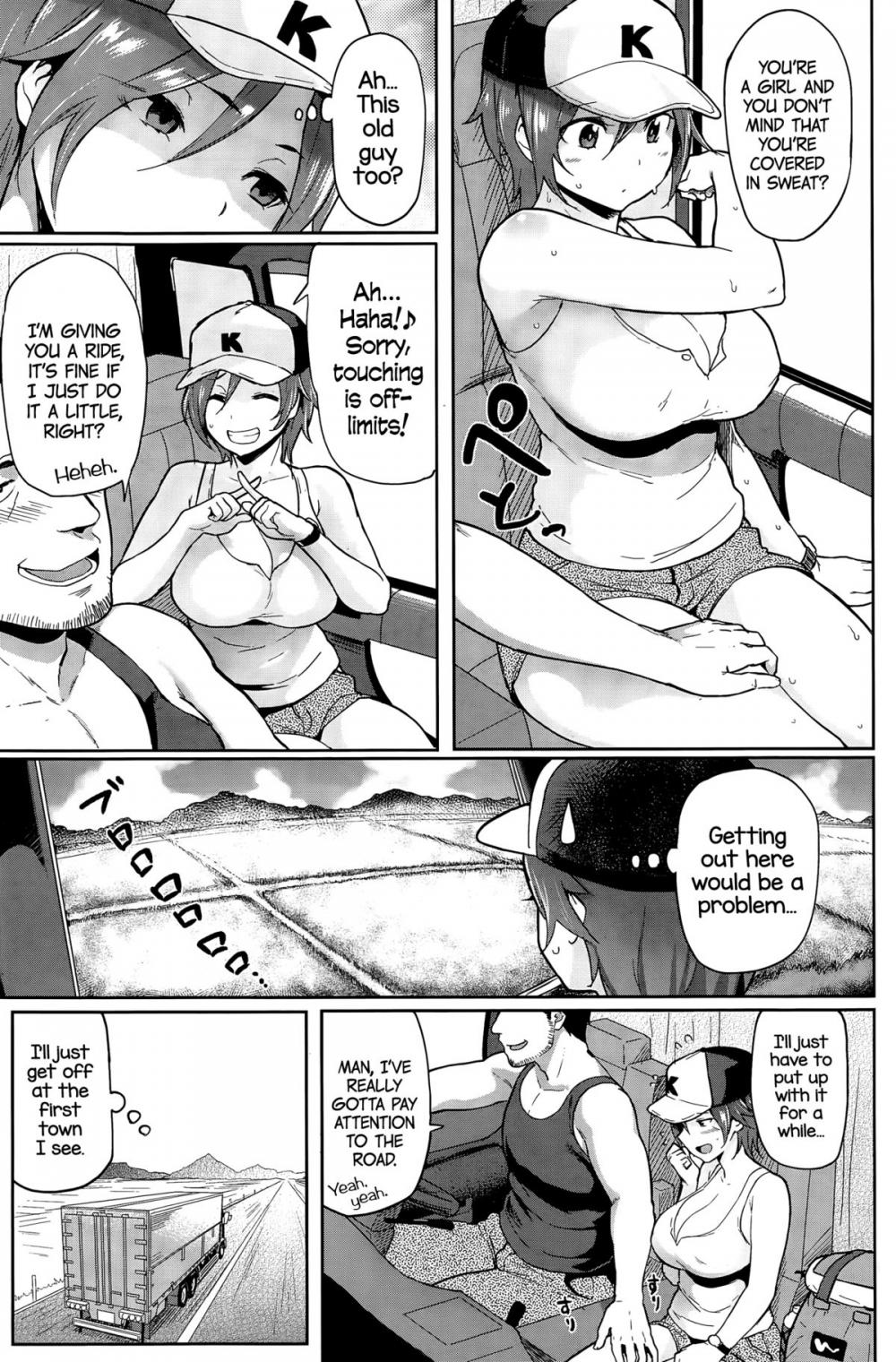 Hentai Manga Comic-Gimme a Ride! Bitchhike!-Read-3